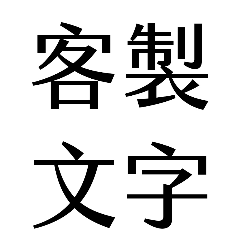 客製文字